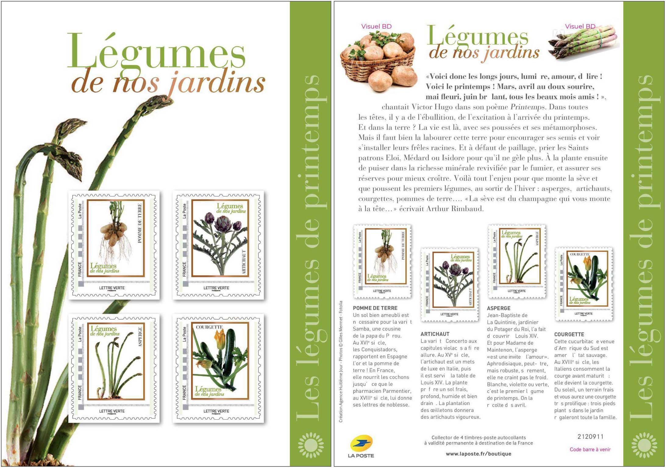 2020 Légumes de nos jardins - Les légumes de printemps
