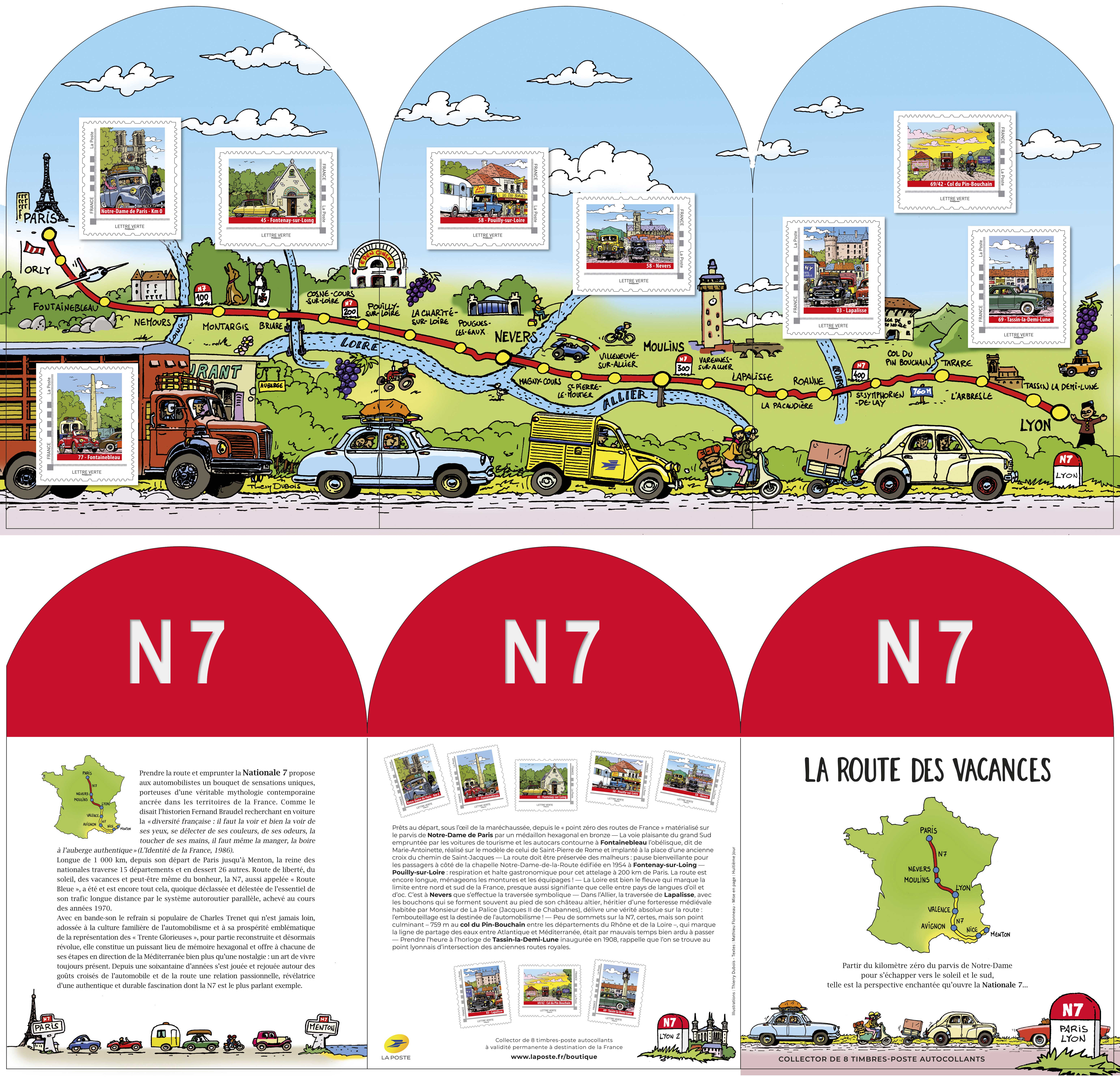 2021 La route des vacances - N7 - Paris Lyon