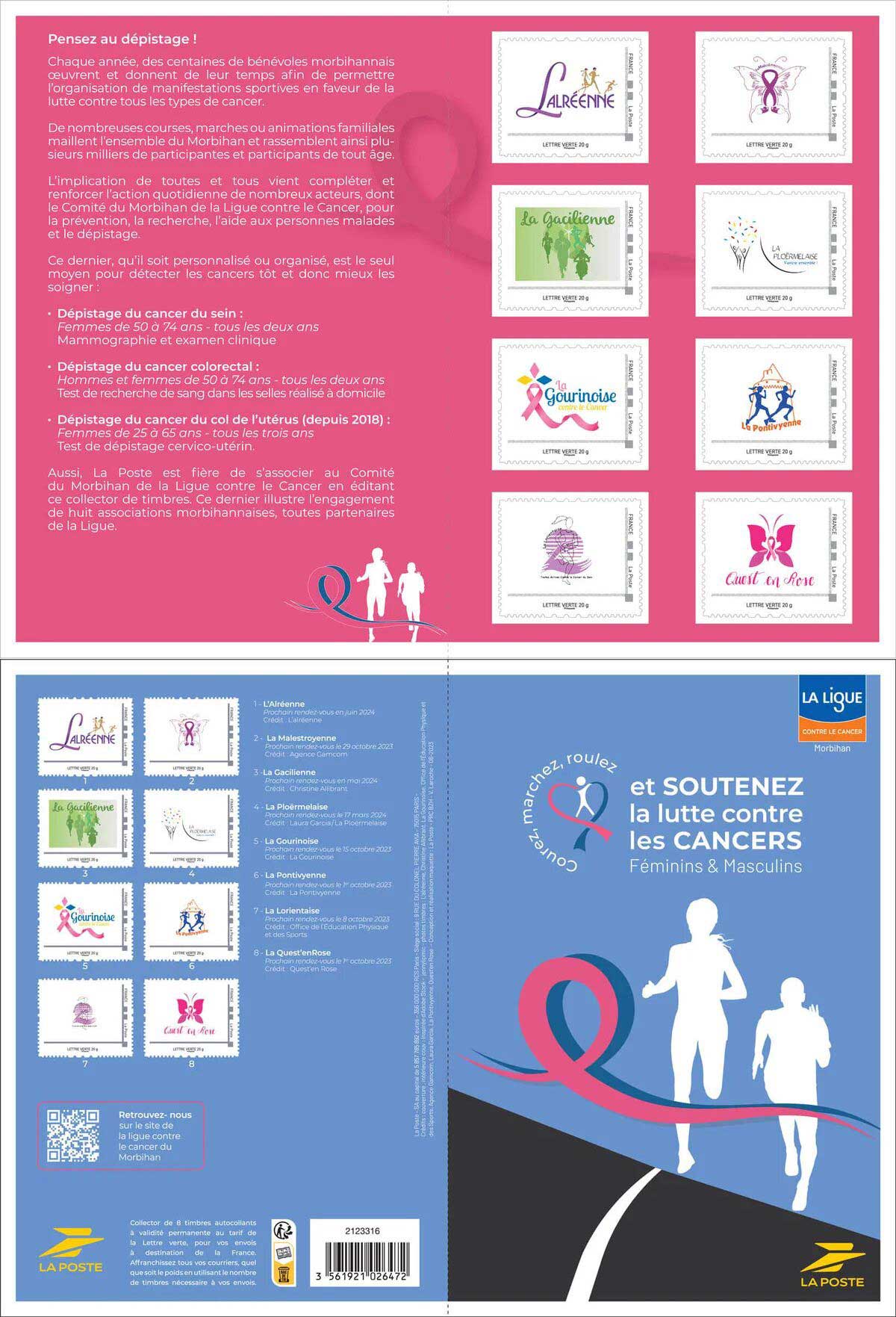 2023 Courez, marchez, roulez et soutenez la lutte contre les cancers féminins et masculins