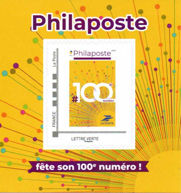 2023 Philaposte fête son 100e numéro