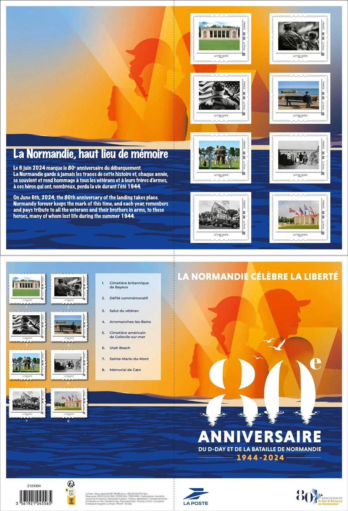 2024 80ème anniversaire du D-Day et de la bataille de Normandie