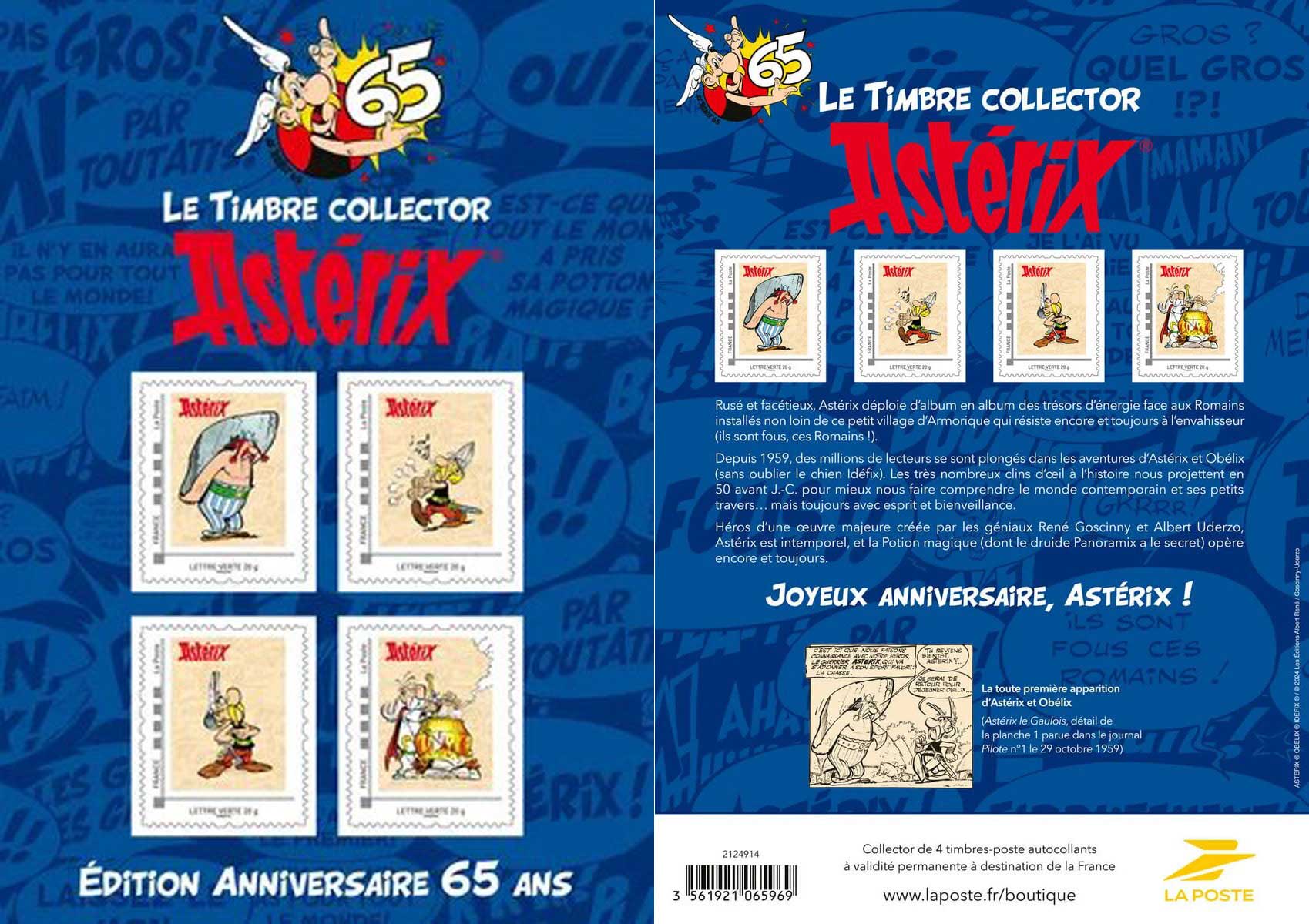 2024 ASTÉRIX – ÉDITION ANNIVERSAIRE 65 ANS