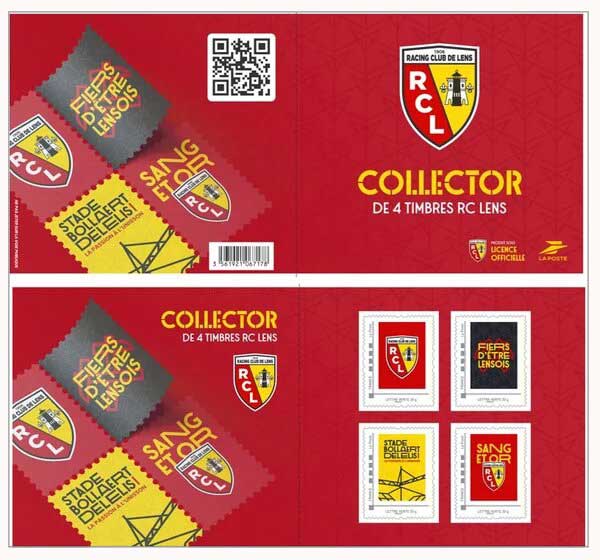 2024 Collector 4 timbres - RC Lens