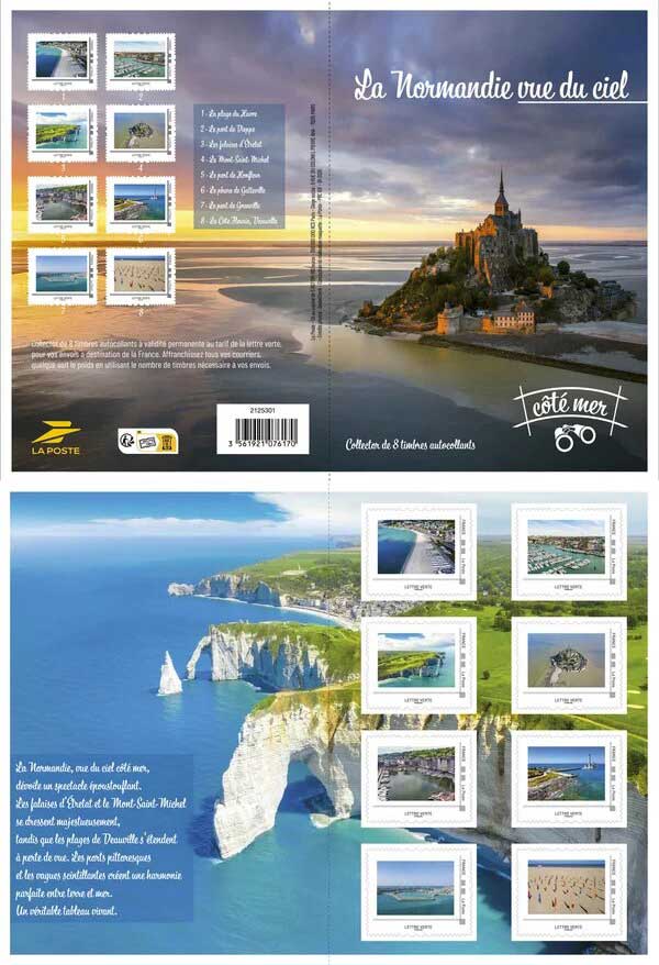 2025 La Normandie vue du ciel - Côté mer