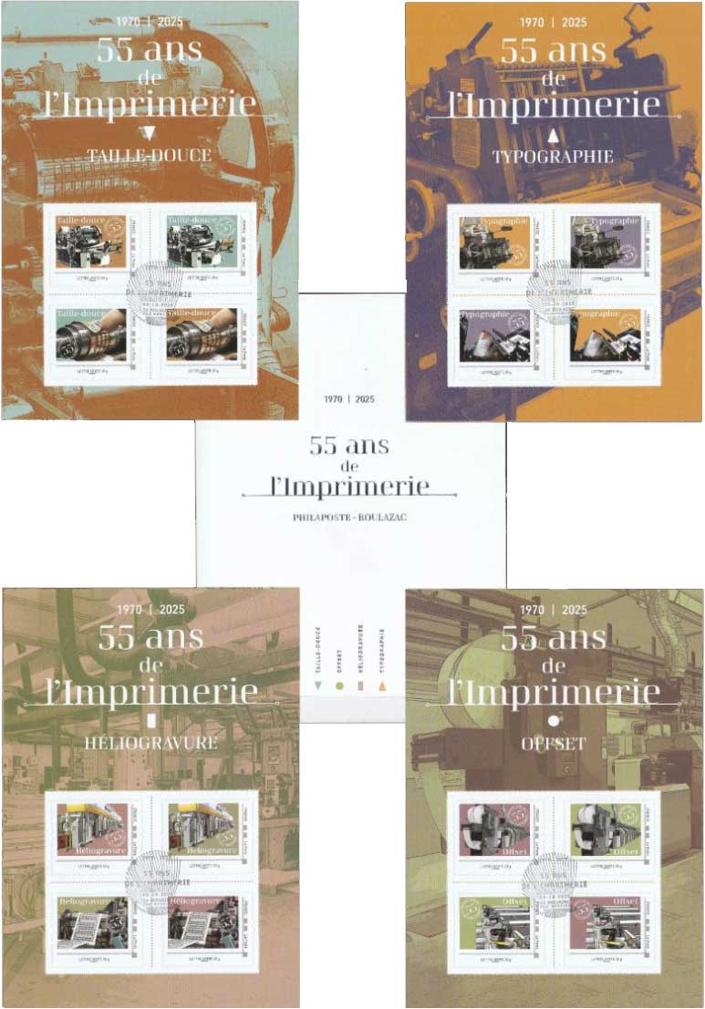 2025 55 ANS DE L’IMPRIMERIE 1970-2025 - Le Pack