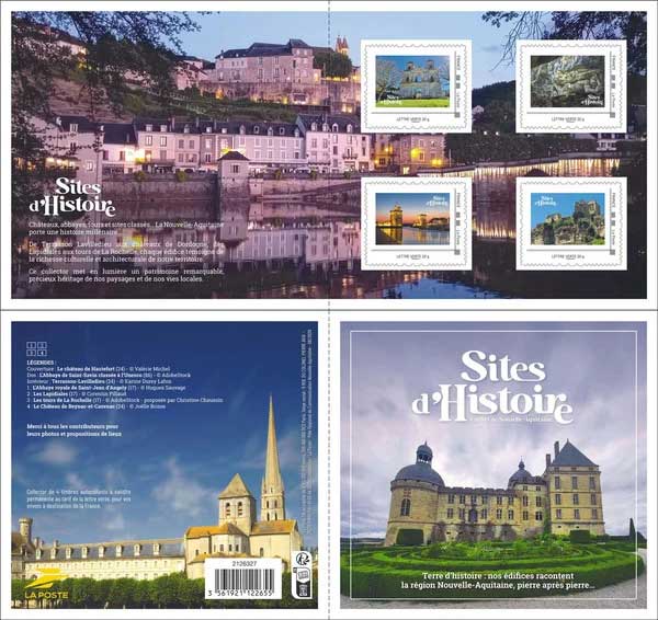 2026 Les sites d'Histoire - Nouvelle Aquitaine