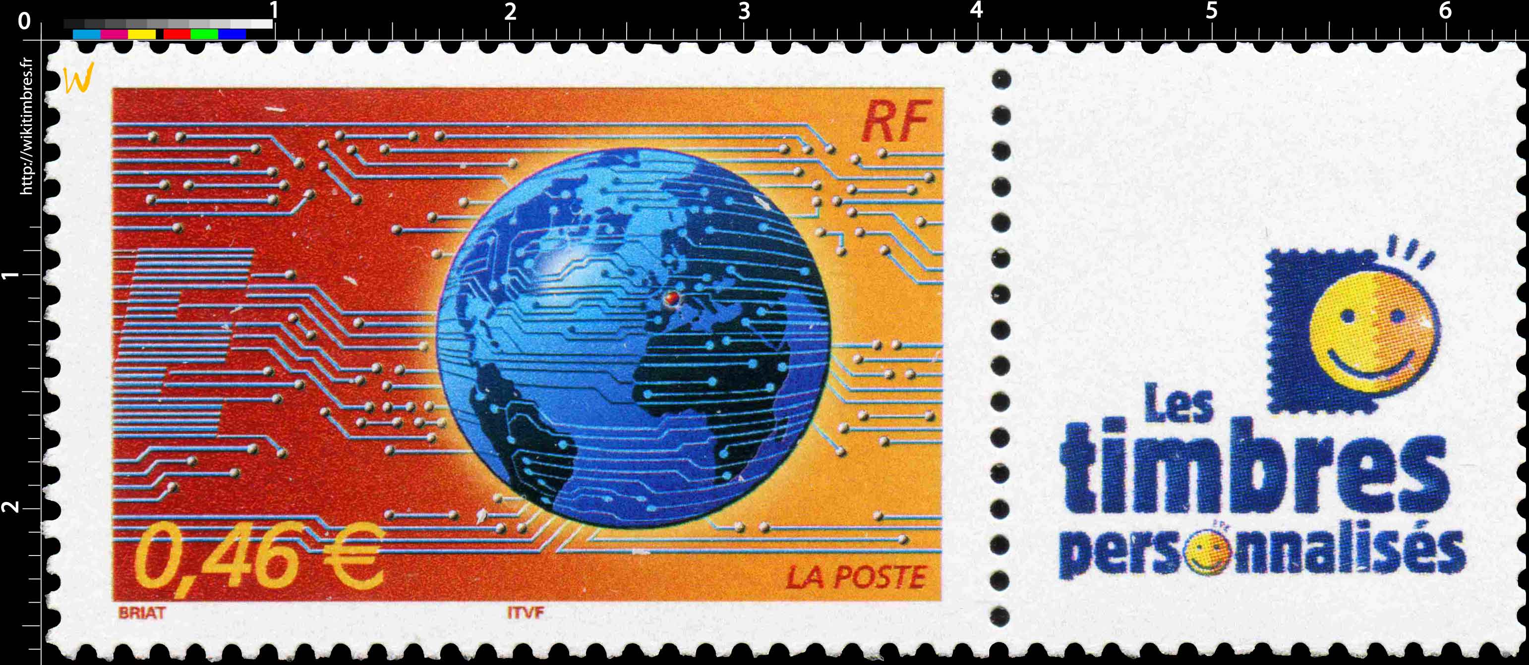 Les timbres personnalisés