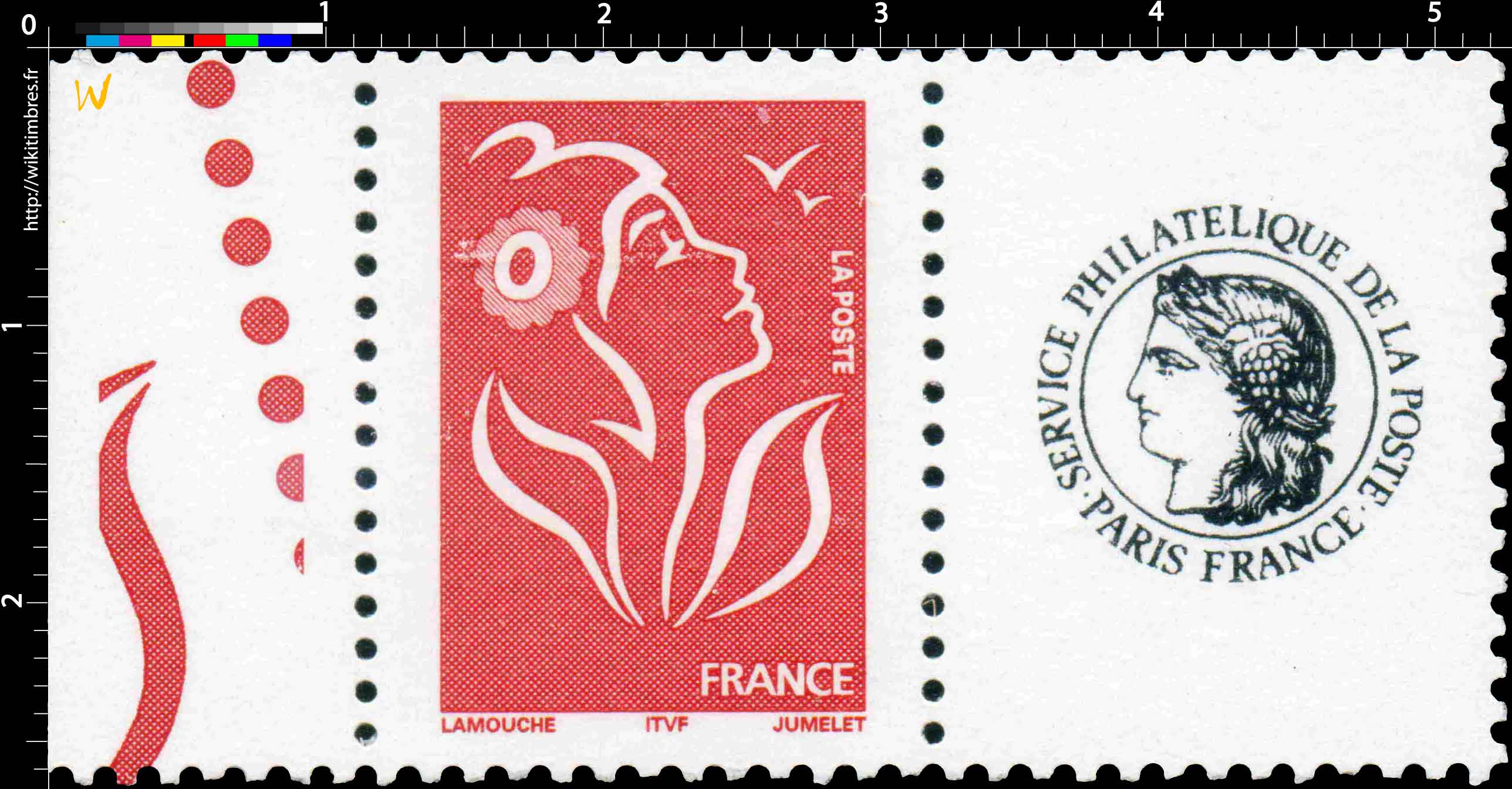 SERVICE PHILATÉLIQUE DE LA POSTE - PARIS FRANCE