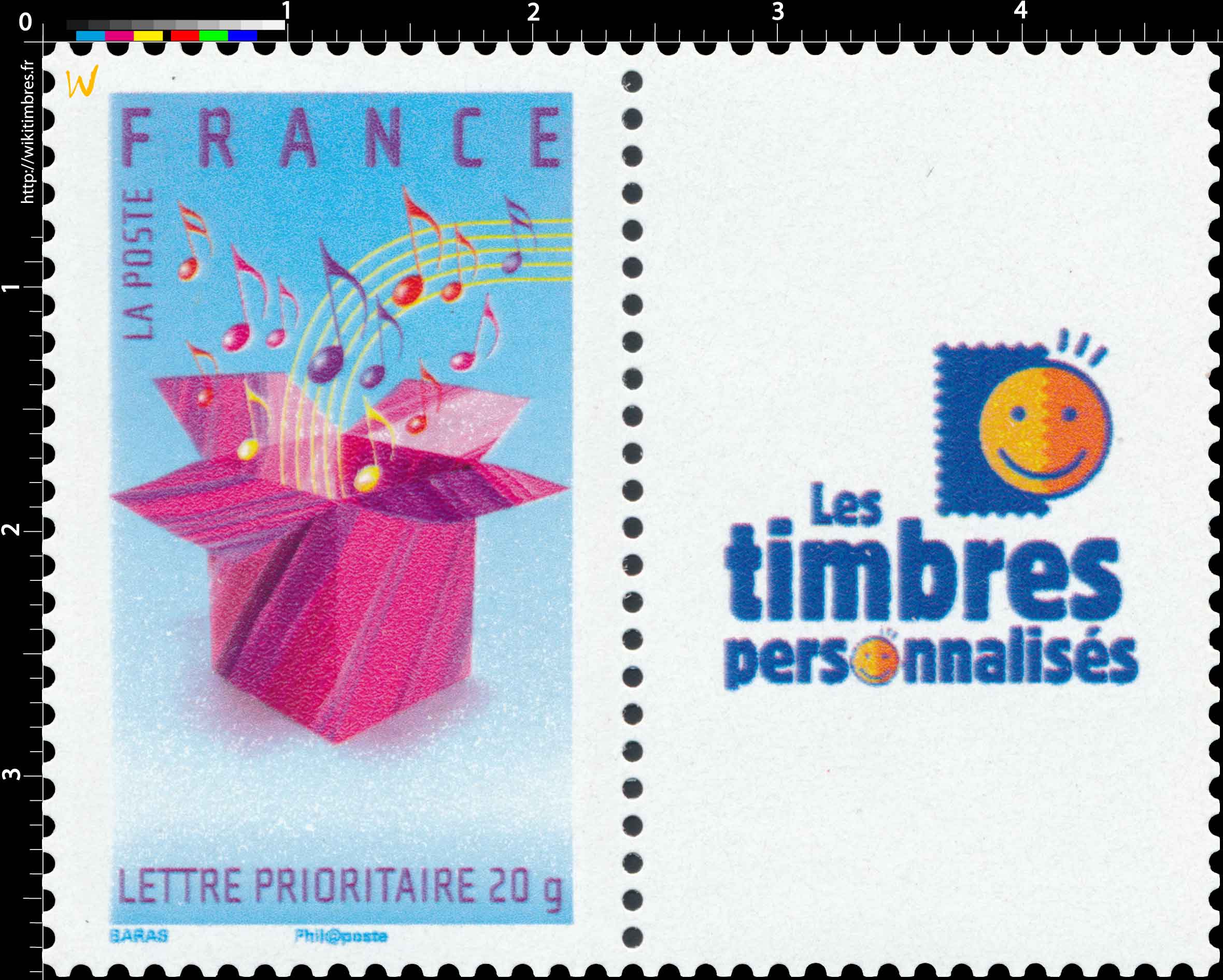 SERVICE PHILATÉLIQUE DE LA POSTE - PARIS FRANCE