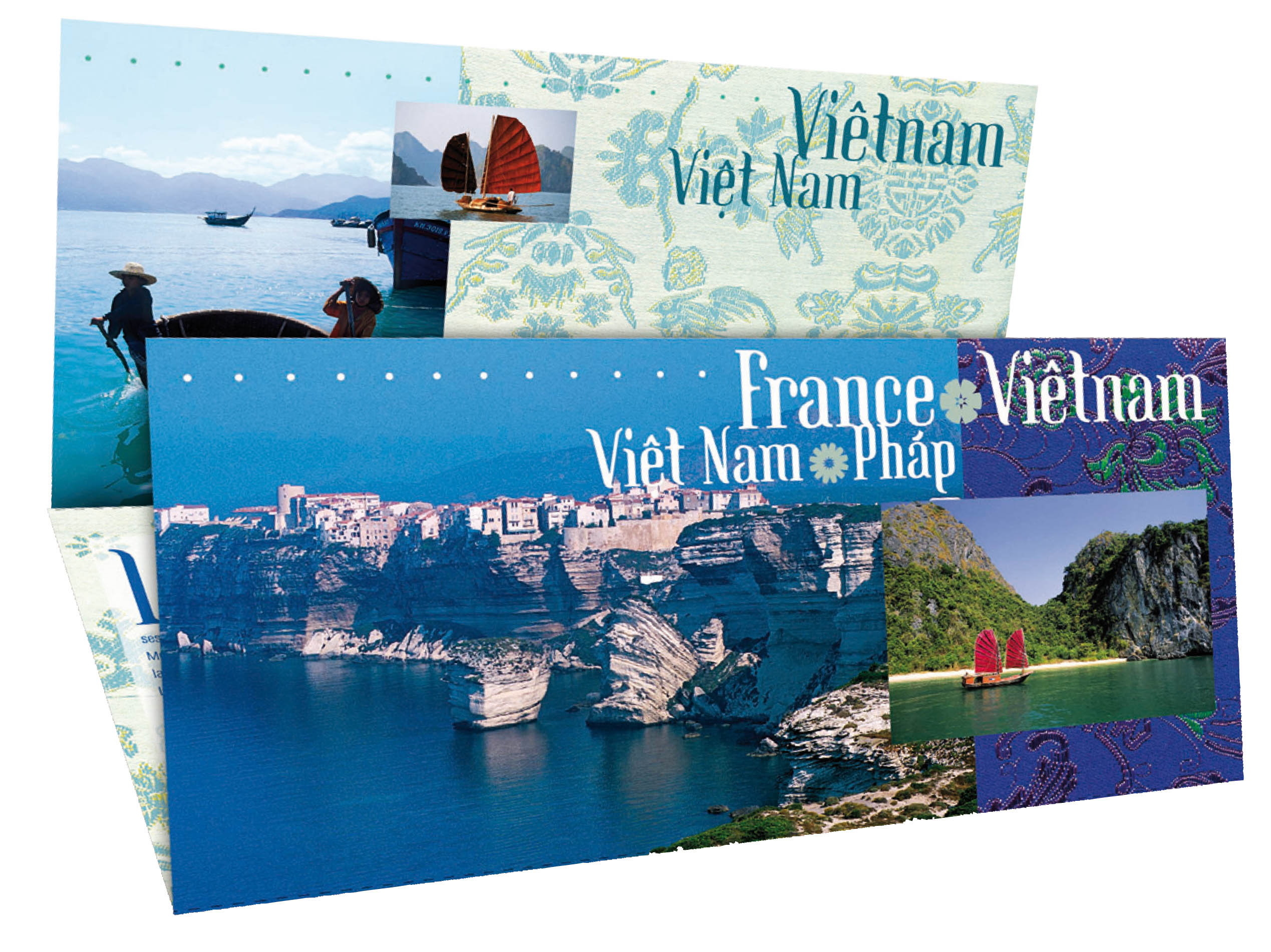 POCHETTE 2008 émission commune VIETNAM - FRANCE