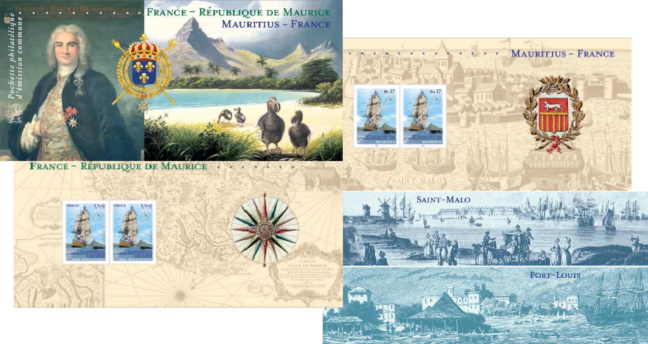 2015 France - République de Maurice - Mauritius - France