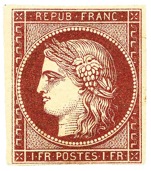 1849 REPUB FRANC - type Cérès