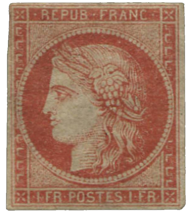 1849 REPUB FRANC - type Cérès