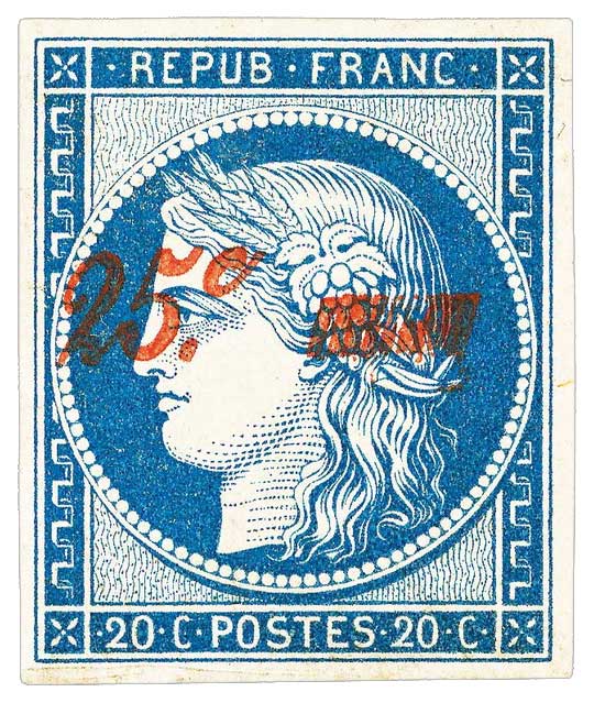 1849 REPUB FRANC - type Cérès