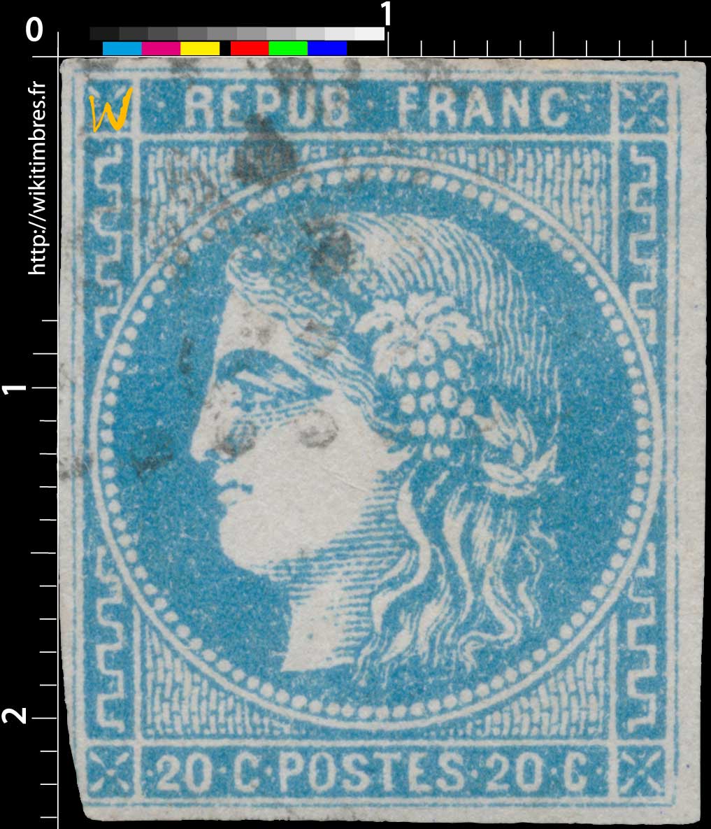 1871 REPUB FRANC - type Cérès