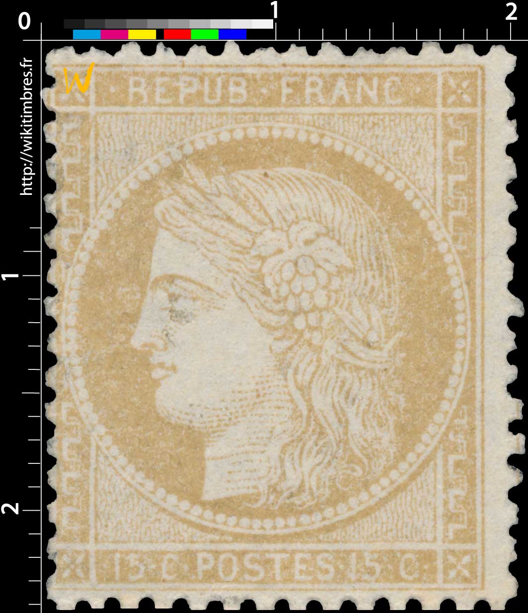 1871 REPUB FRANC - type Cérès
