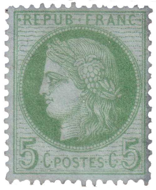 1872 REPUB FRANC - type Cérès