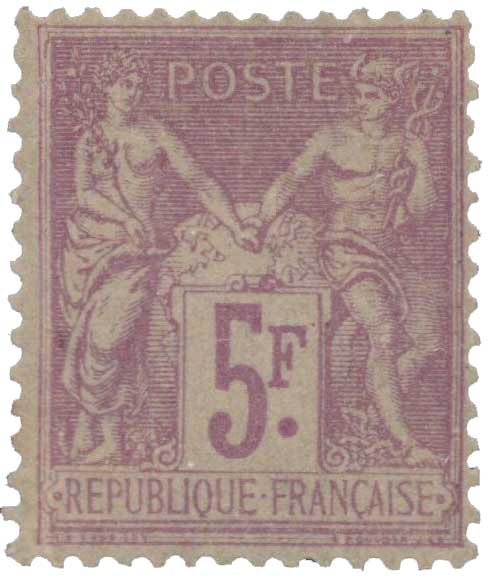 1877 Sans légende particulière - type sage