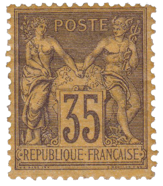 1878 Sans légende particulière - type sage