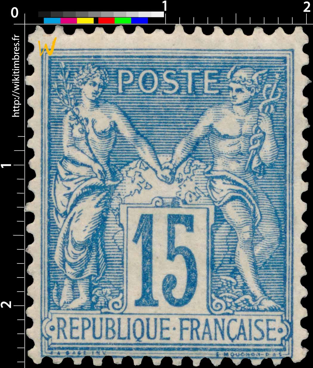 1878 Sans légende particulière - type sage 