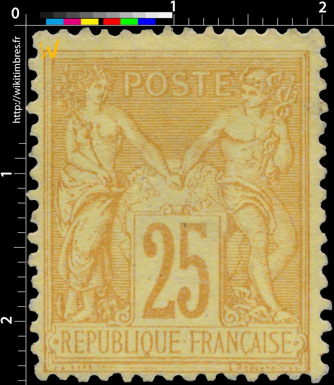 1879 Sans légende particulière - type sage