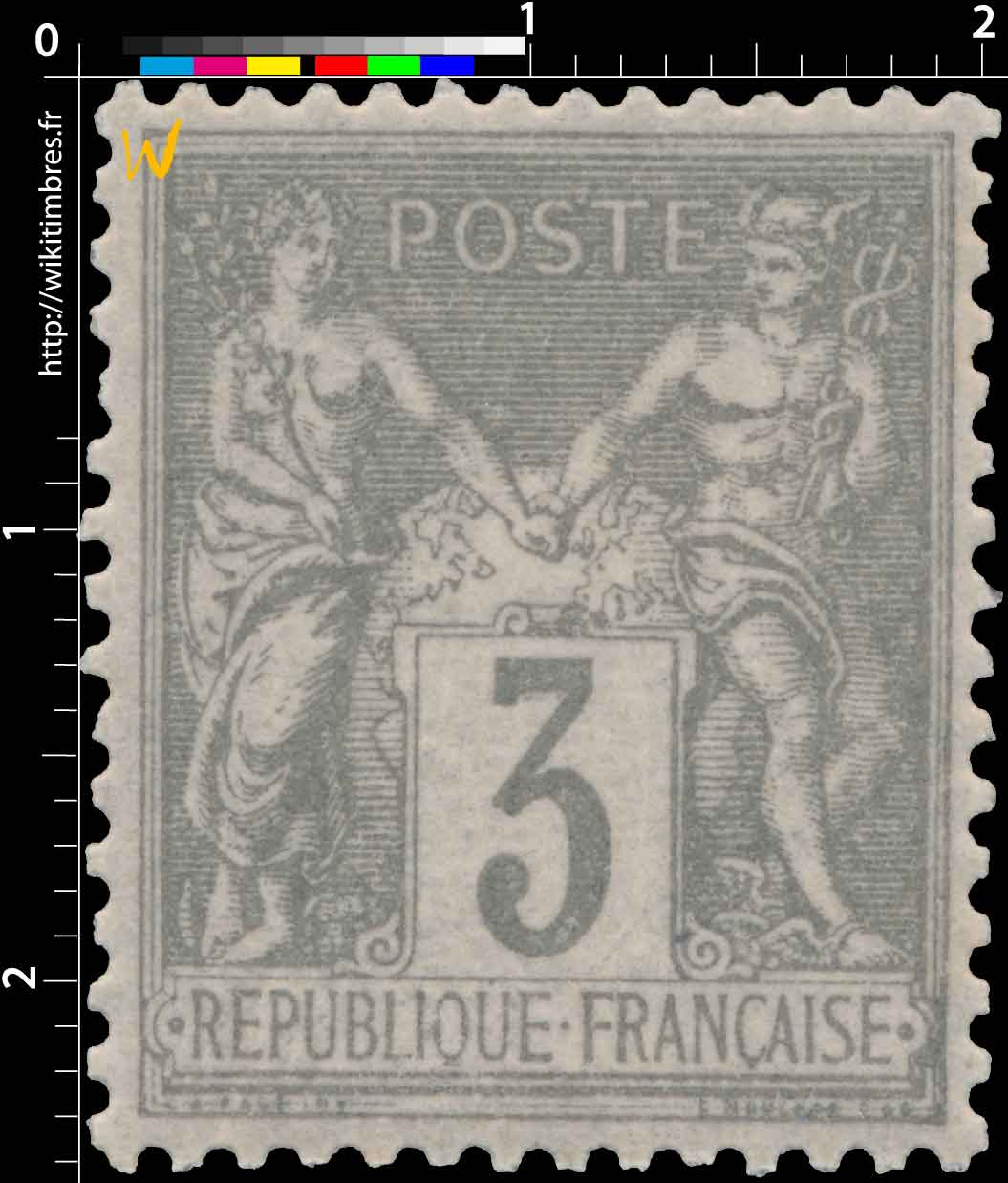 1880 Sans légende particulière - type sage