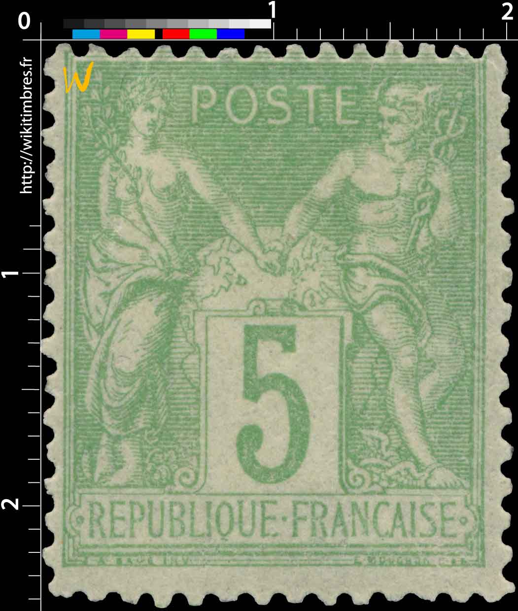 1898 Sans légende particulière - type sage