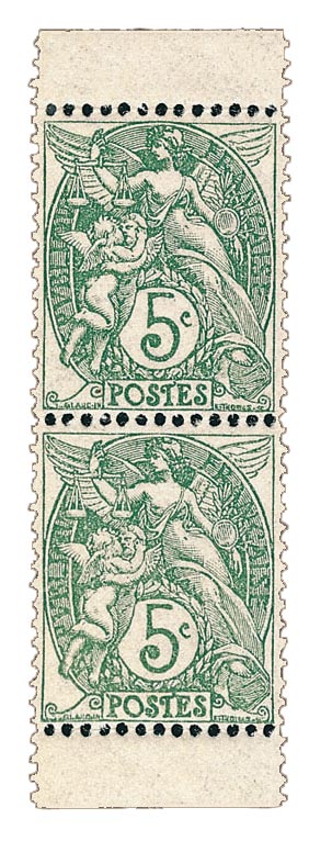 1900 Sans légende particulière - type Blanc 1b