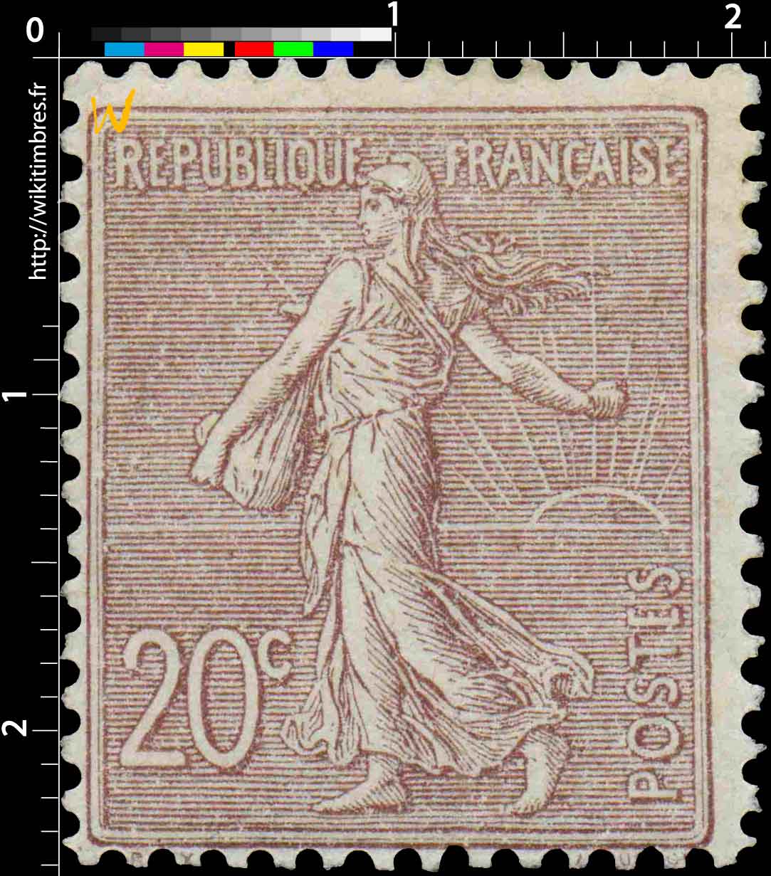 1903 Sans légende particulière - type semeuse lignée 