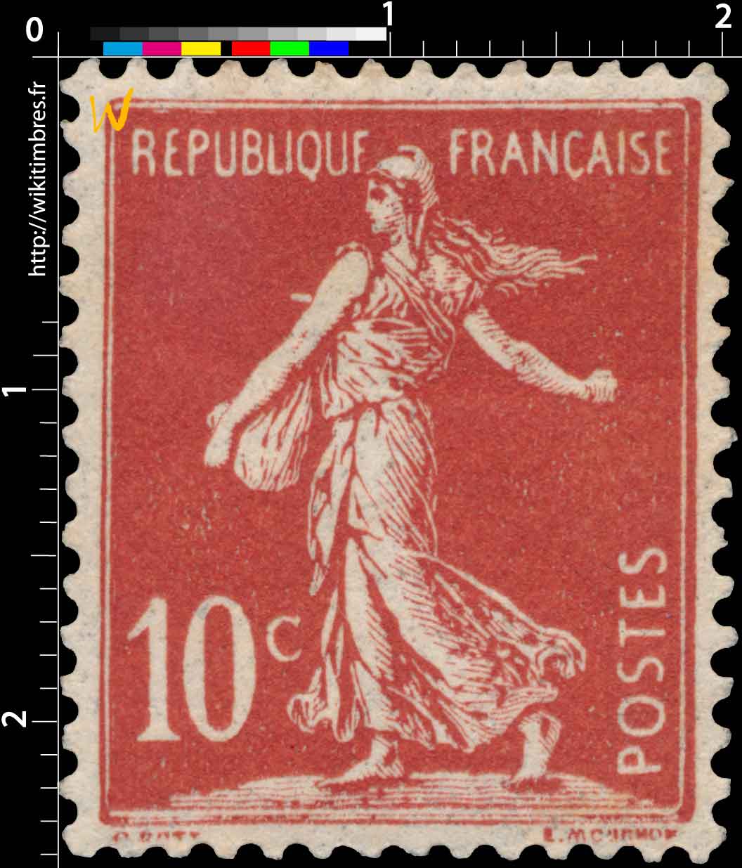 1906 Sans légende particulière - type semeuse camée