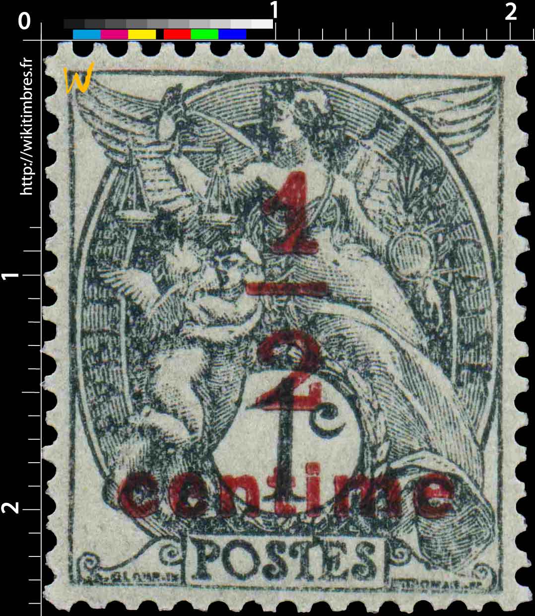 1919 Sans légende particulière - type Blanc
