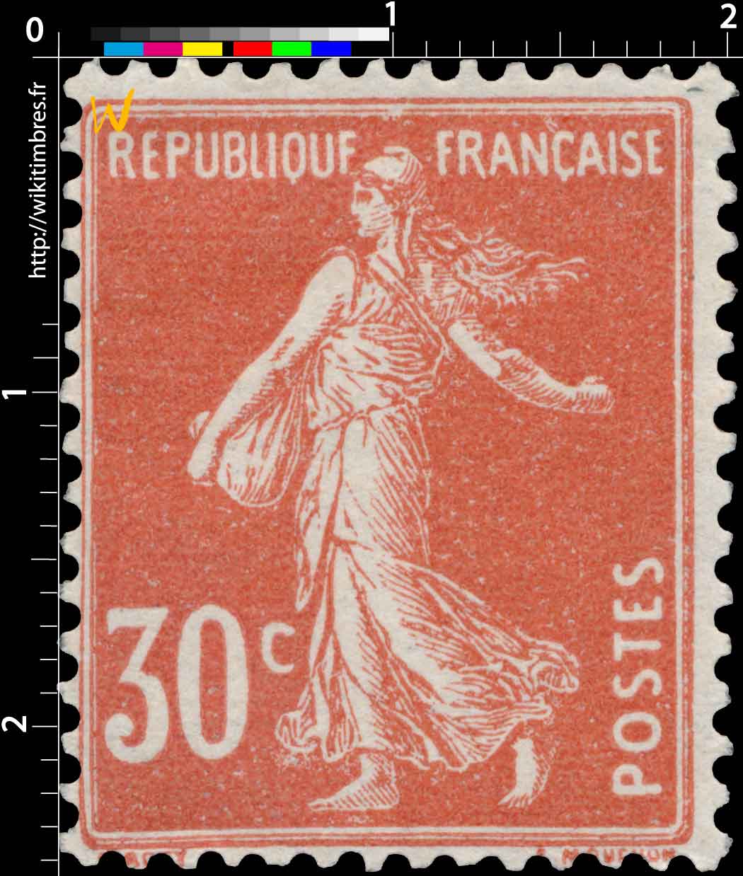 1922 Sans légende particulière - type semeuse camée