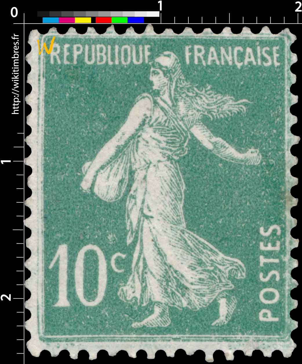 1922 Sans légende particulière - type semeuse camée