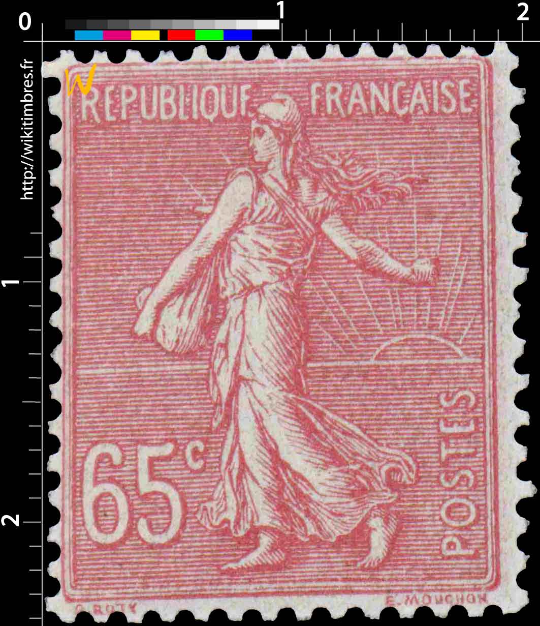 1924 Sans légende particulière - type semeuse lignée 
