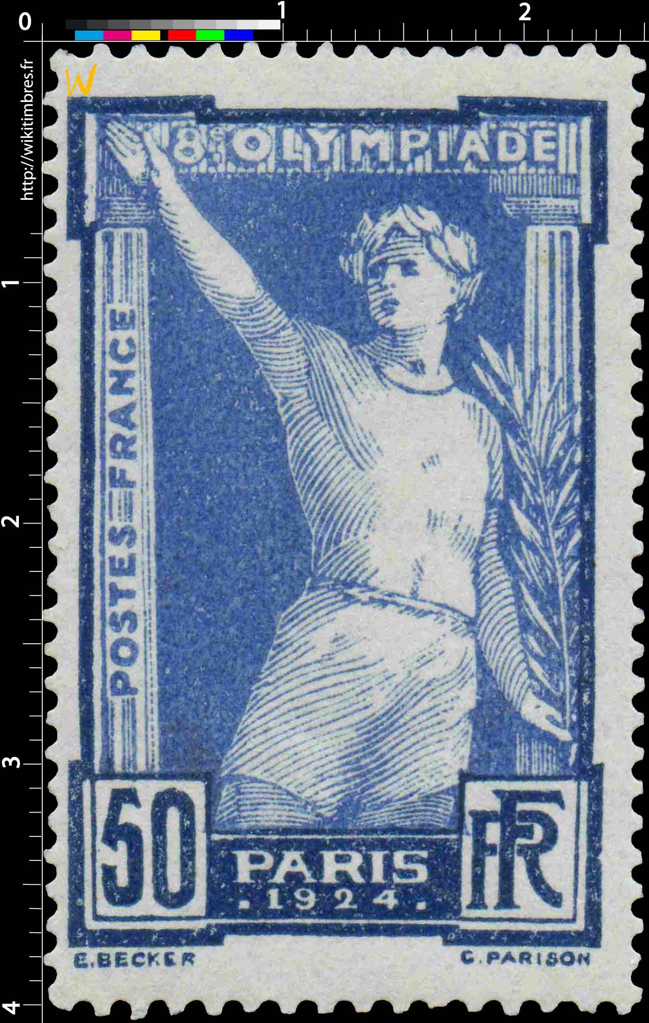 1924 8e OLYMPIADE - PARIS 1924