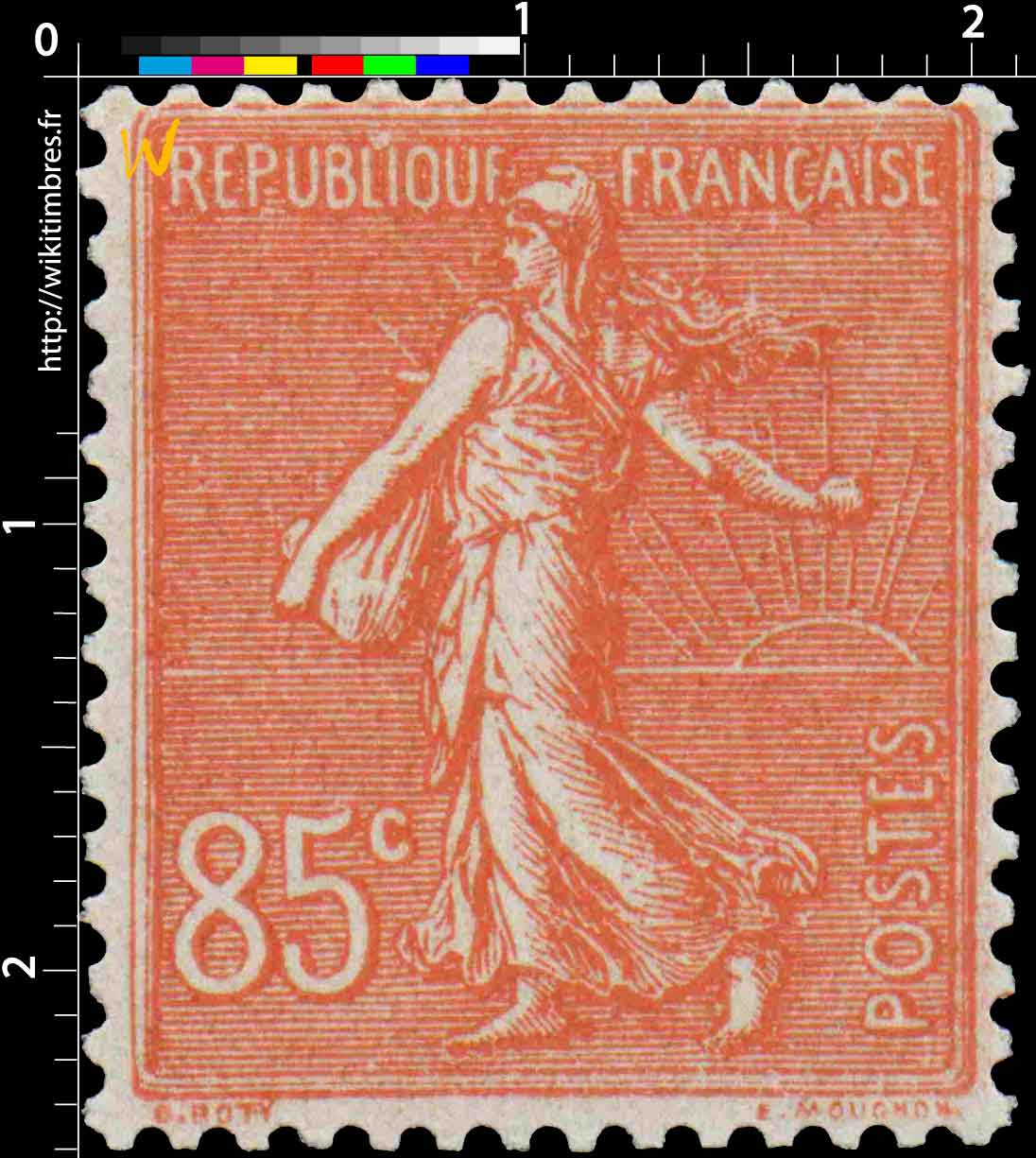 1924 Sans légende particulière - type semeuse lignée 