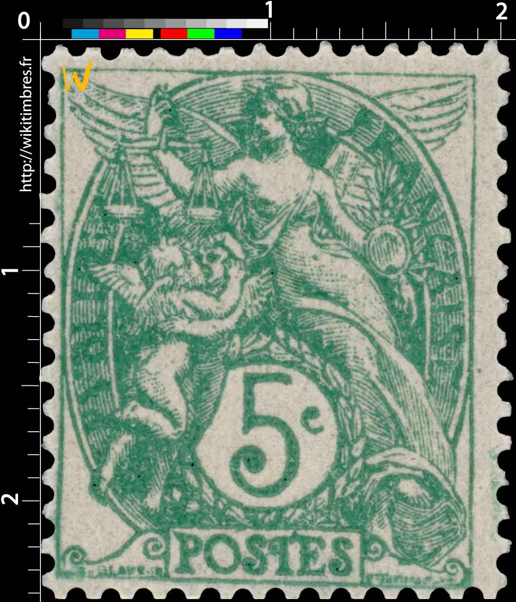 1925 Sans légende particulière - type Blanc