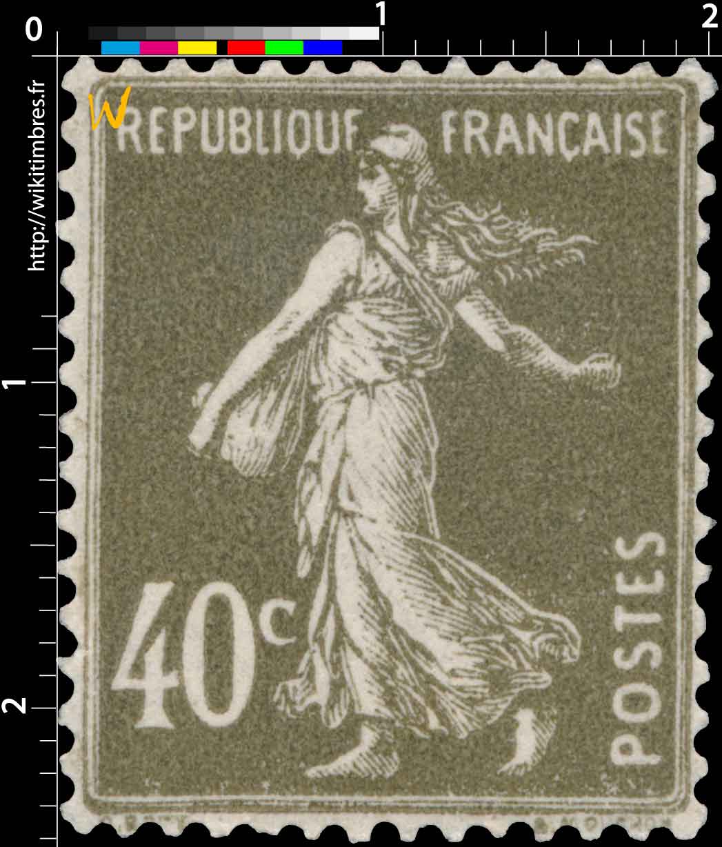 1925 Sans légende particulière - type semeuse camée