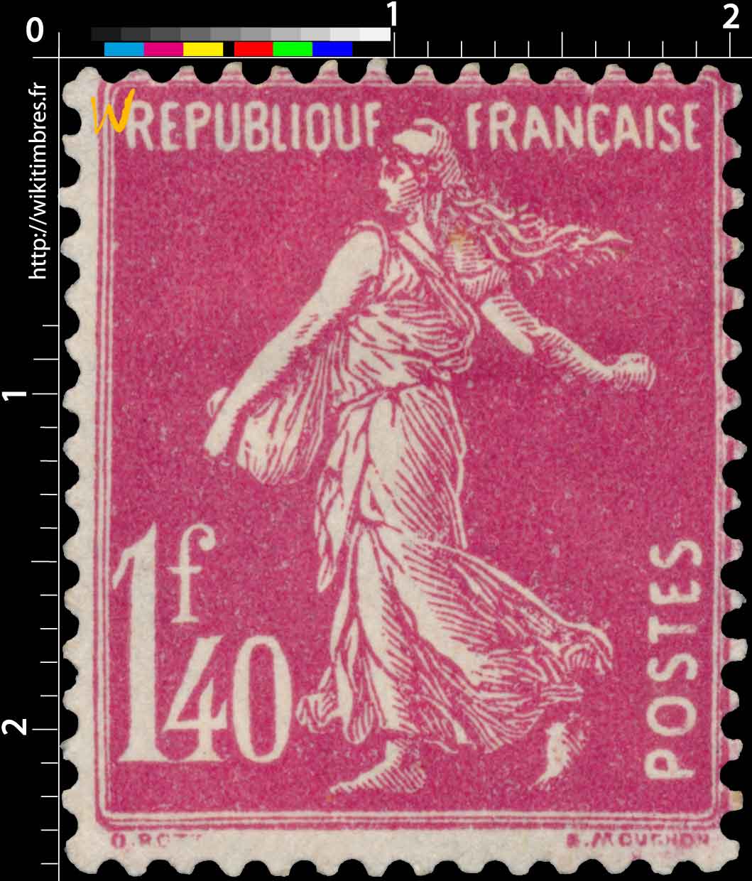 1926 Sans légende particulière - type semeuse camée