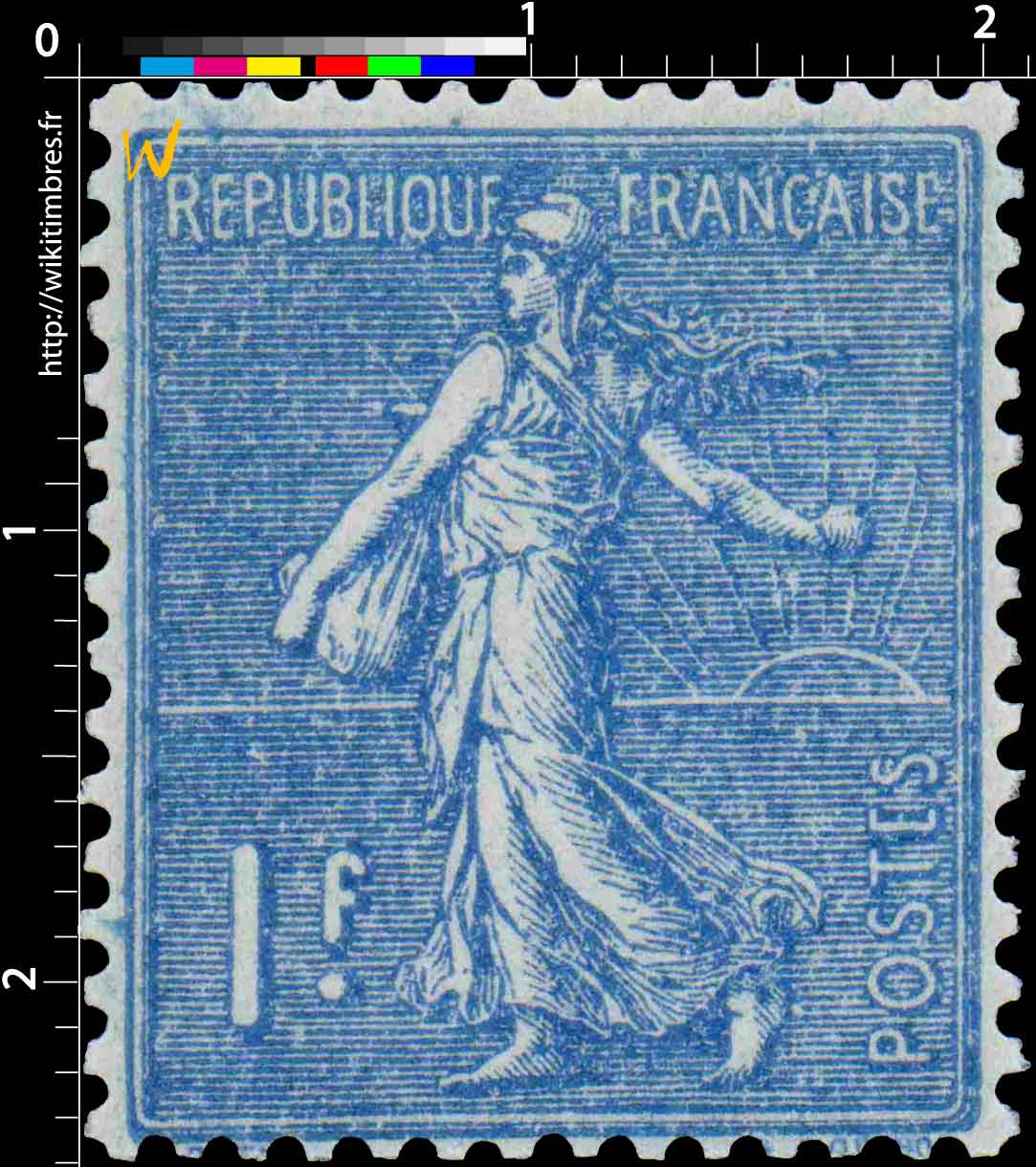 1926 Sans légende particulière - type semeuse lignée 
