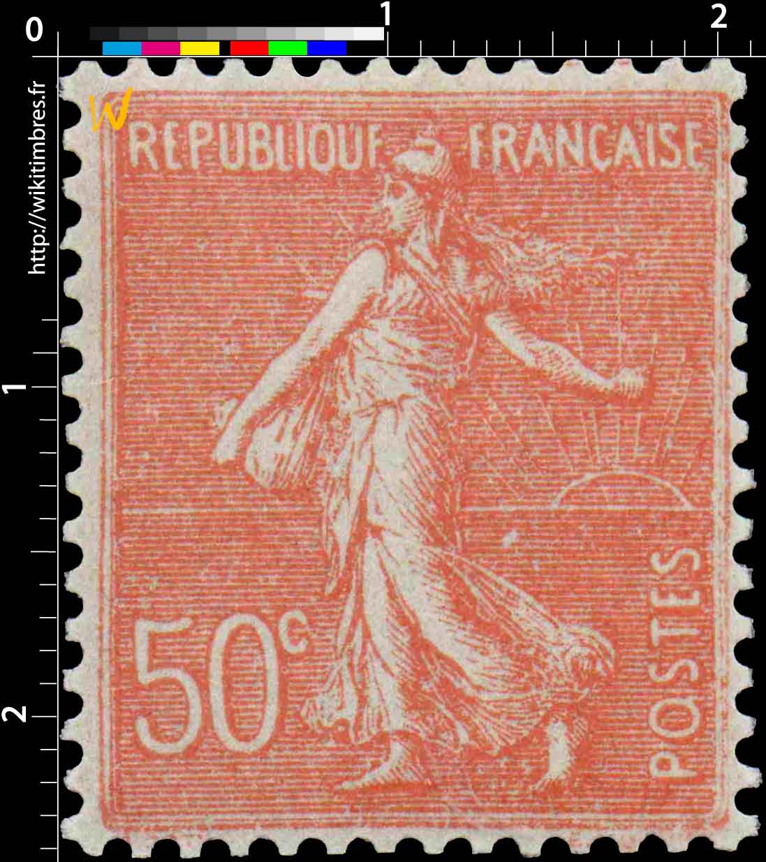 1926 Sans légende particulière - type semeuse lignée 