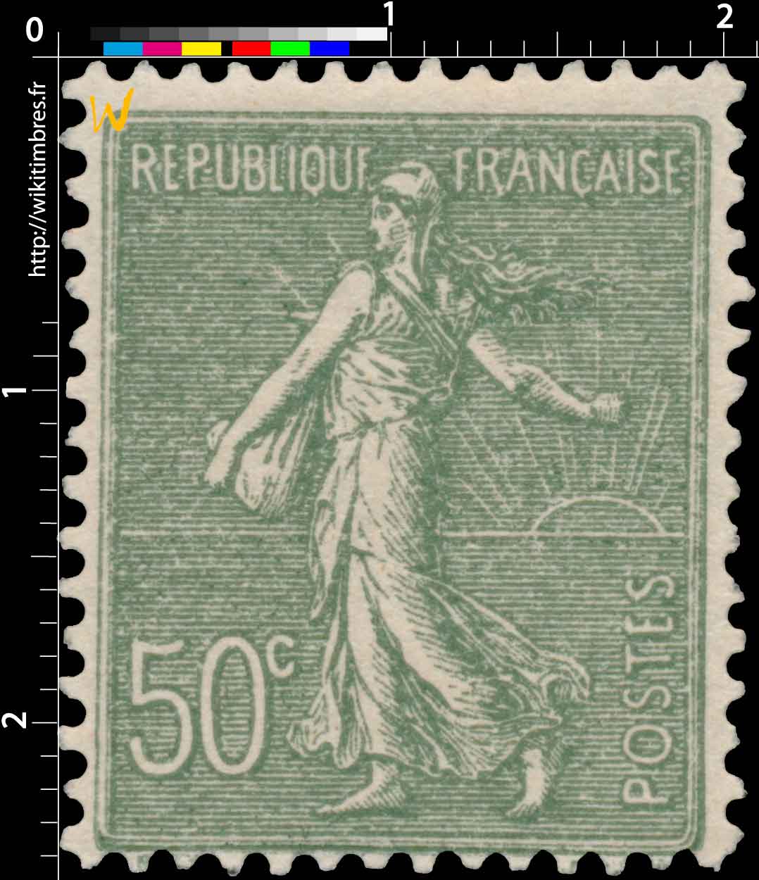 1926 Sans légende particulière - type semeuse lignée 