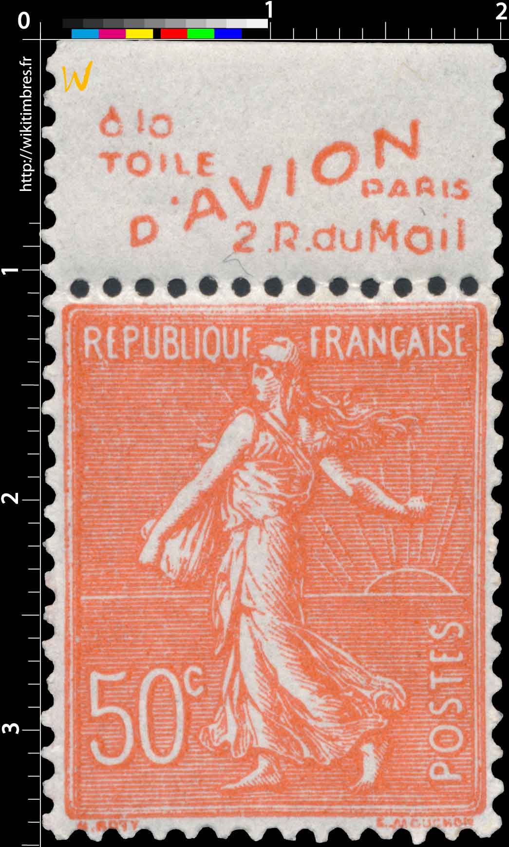 1926 Sans légende particulière - type semeuse lignée 