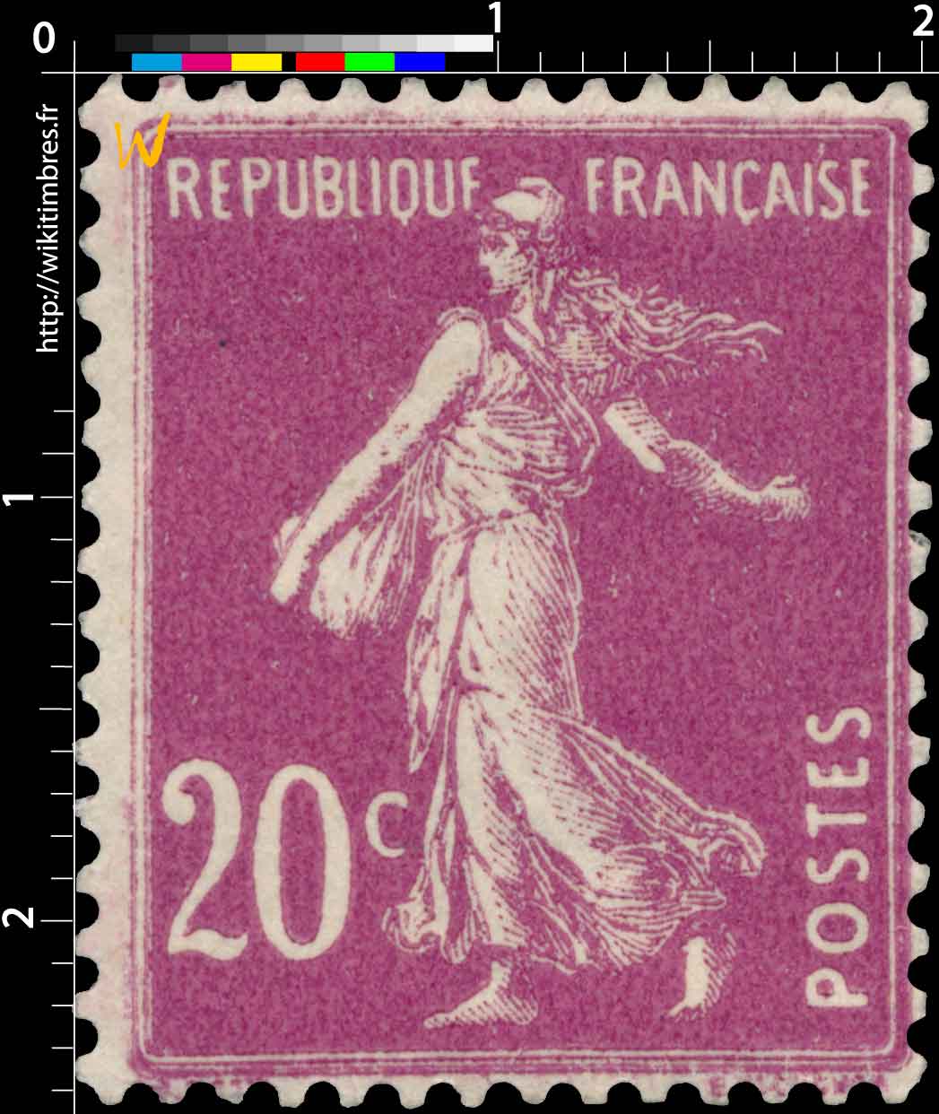 1926 Sans légende particulière - type semeuse camée