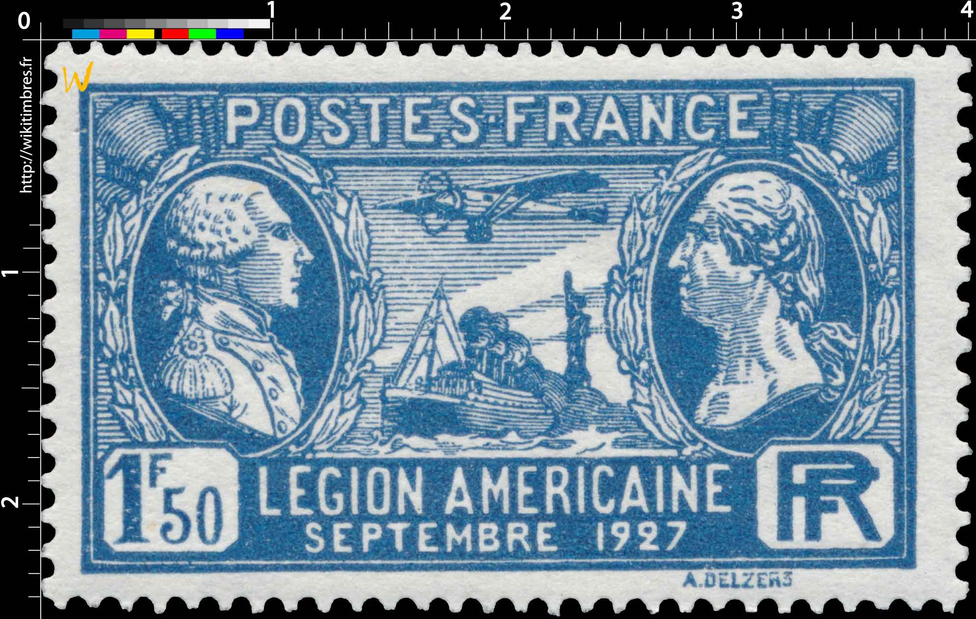 1927 LÉGION AMÉRICAINE SEPTEMBRE 1927