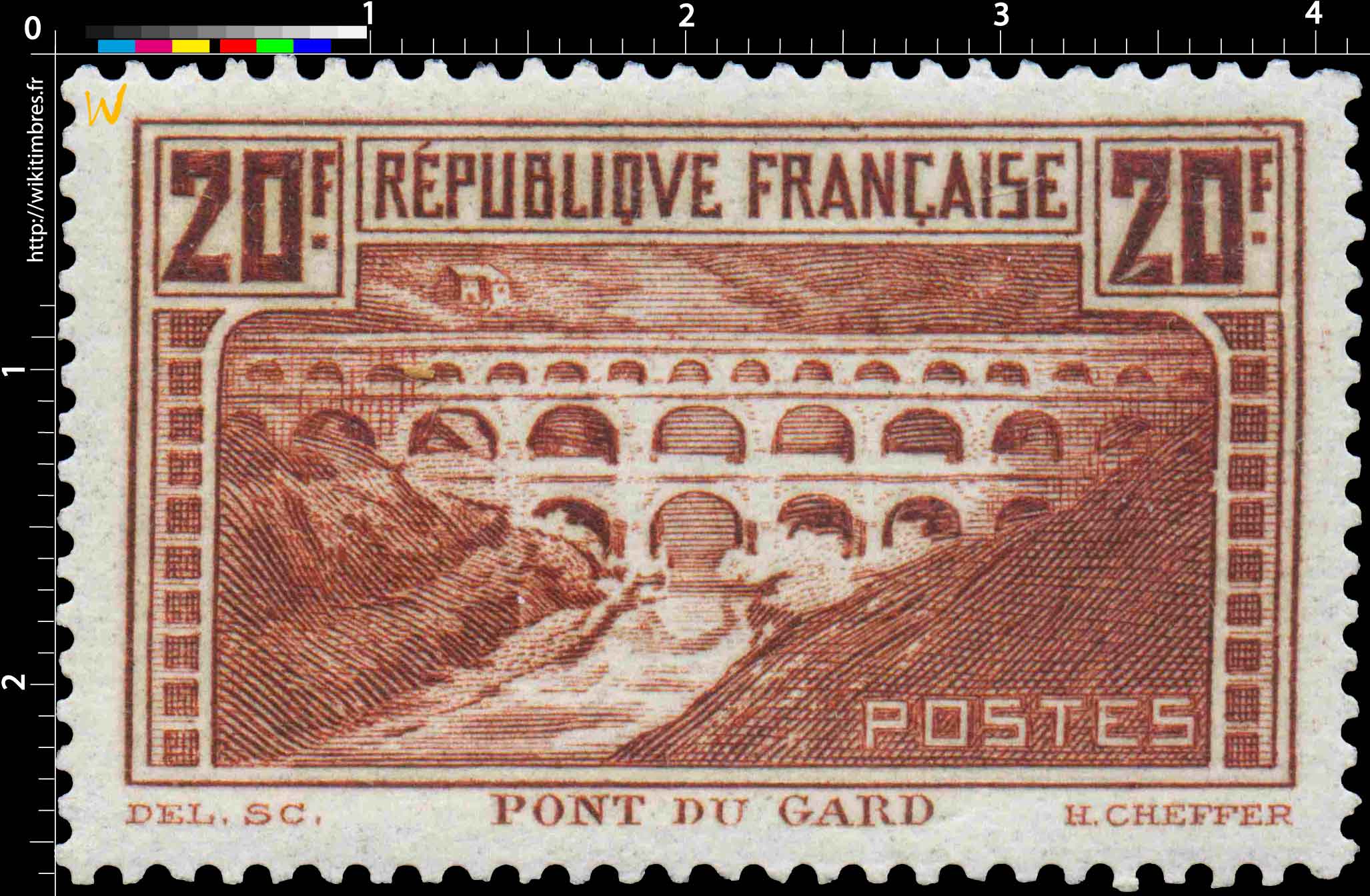 1929 PONT DU GARD