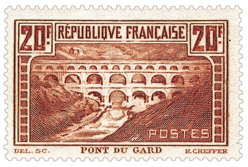 1930 PONT DU GARD