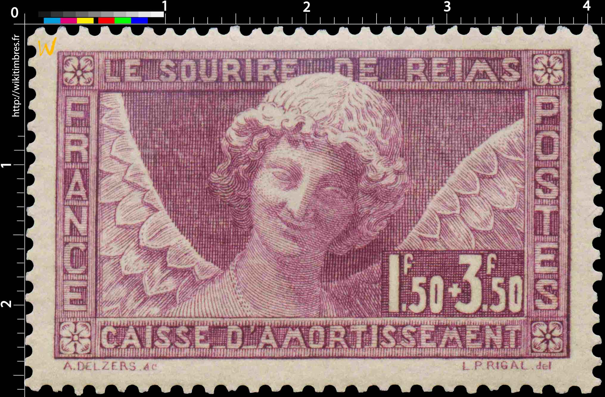 1930 LE SOURIRE DE REIMS CAISSE D'AMORTISSEMENT