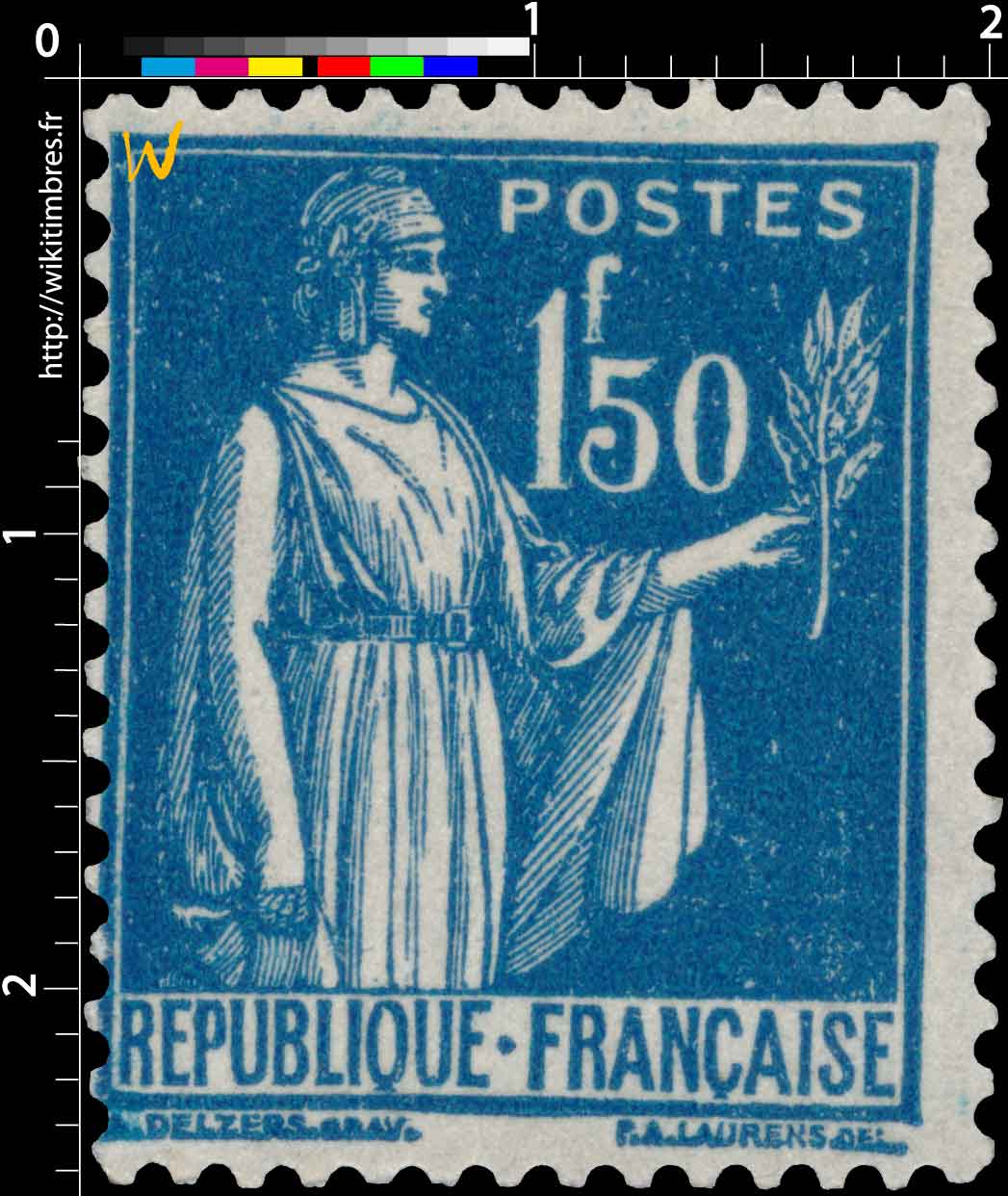 1932 Sans légende particulière - type Paix