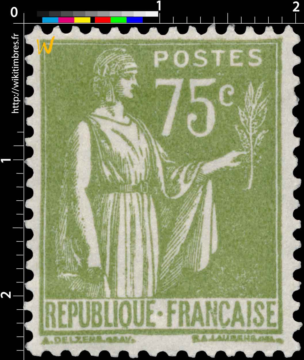 1932 Sans légende particulière - type Paix